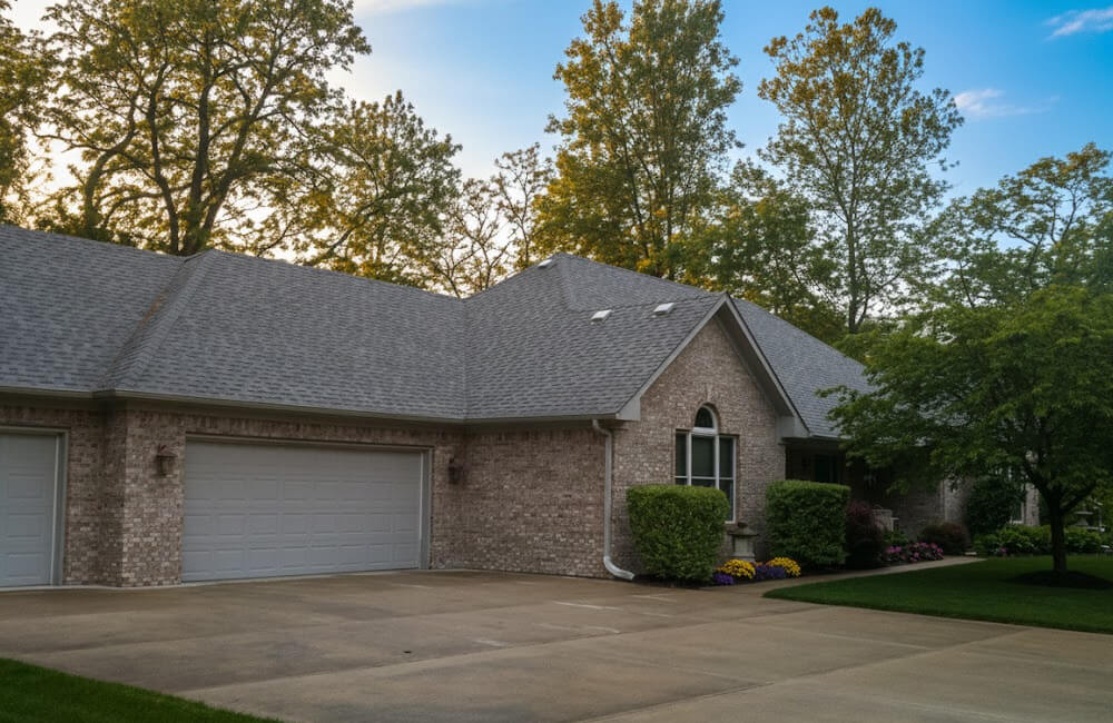metal roof installation in meridian hills