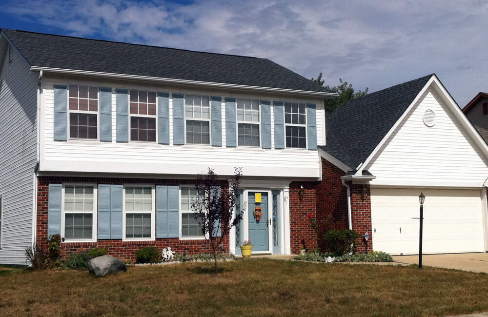 metal roofing project in whitestown indiana