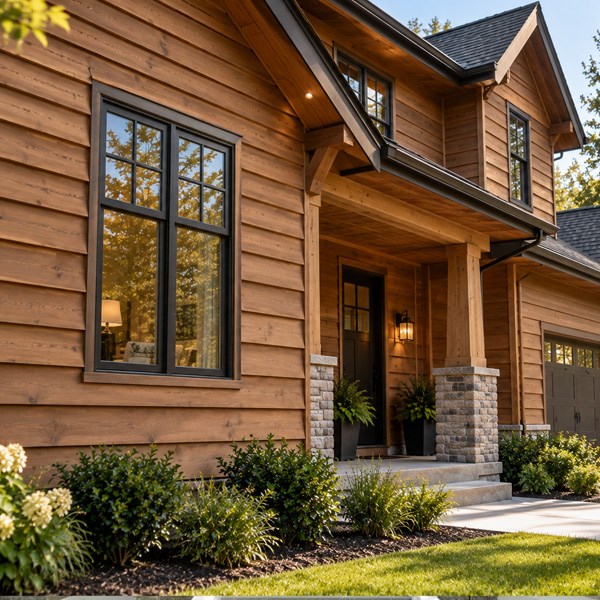 complete wood siding replacement