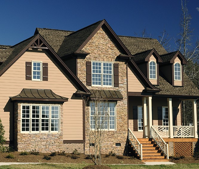 full stone siding repair