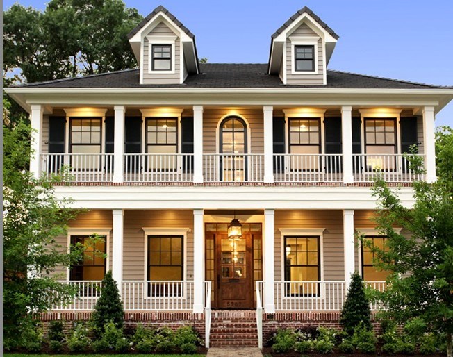 New residential siding on home in Indianapolis