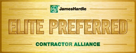 James Hardie Elite Preferred Contractor Badge