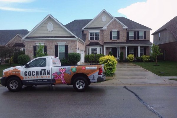 Beautiful roof installation on home in Indiana
