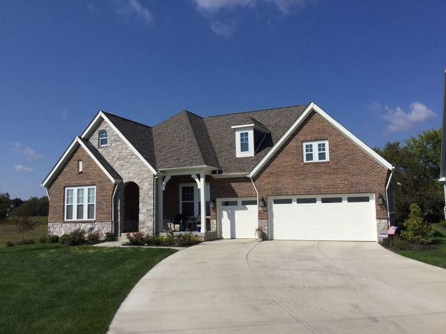 Luxury roofing on home in Indiana