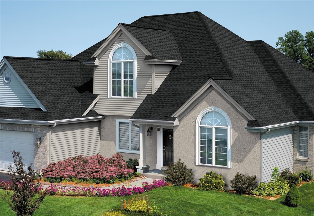 Affordable roofing system installed on residential home