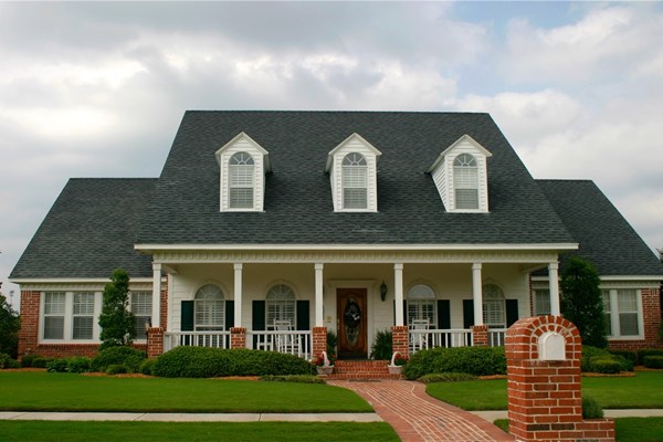 Gable roof replacement on Indiana residential property