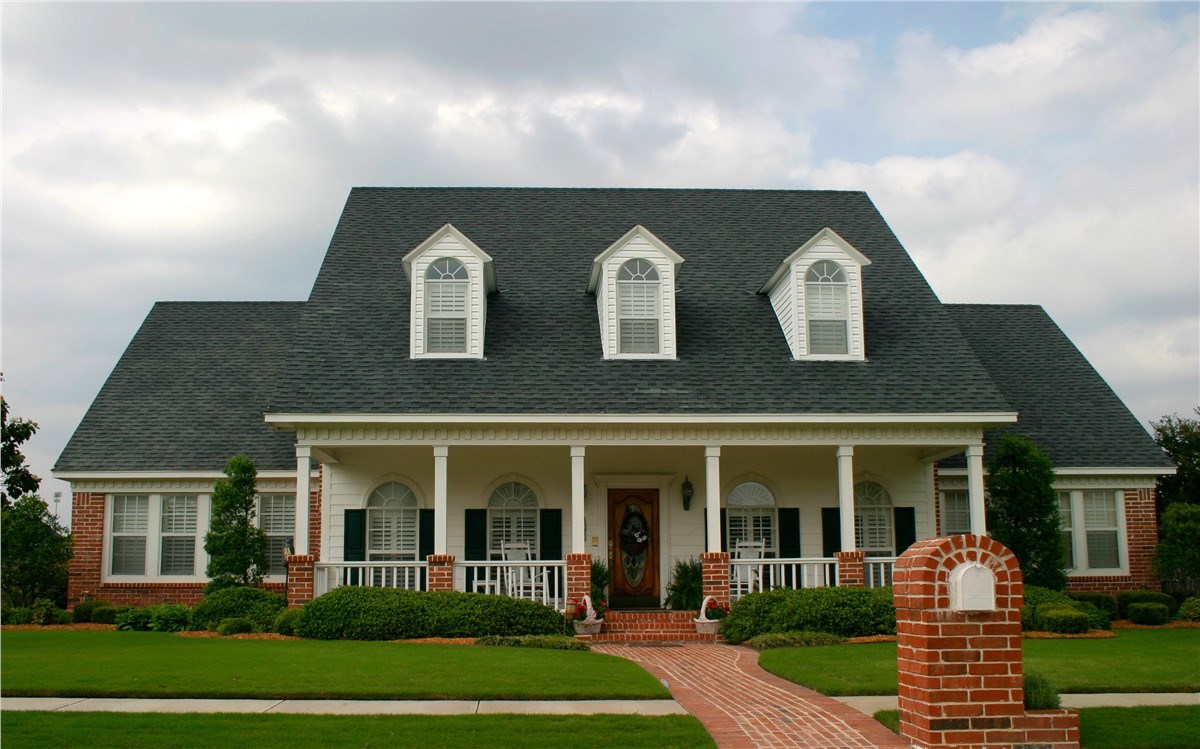 Gable roof replacement on Indiana residential property