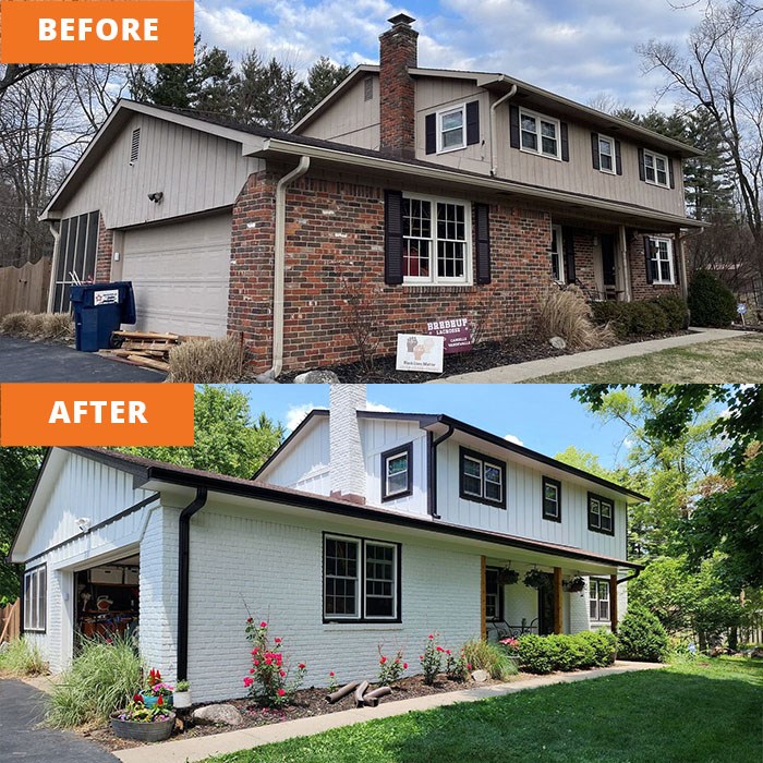 indiana siding installers completed project