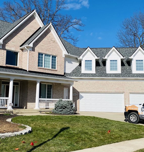 Full roof replacement done my professional Indiana roofers