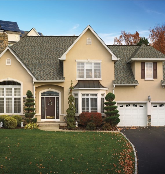 Beautiful home with new roof installation in Indiana