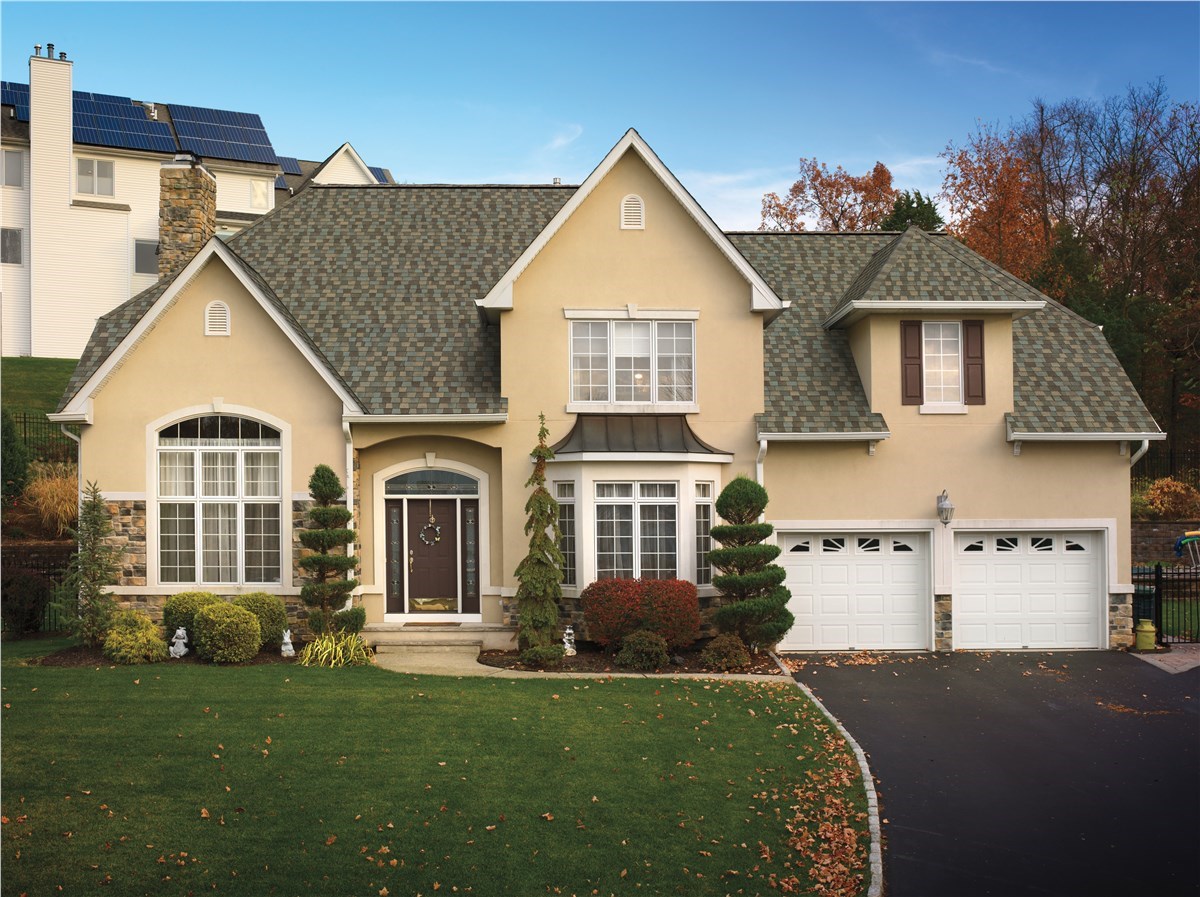 Beautiful home with new roof installation in Indiana