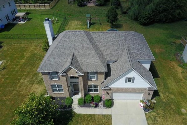 New asphalt roof system on residential home