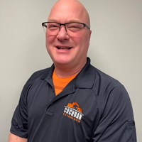 Residential roofing salesman