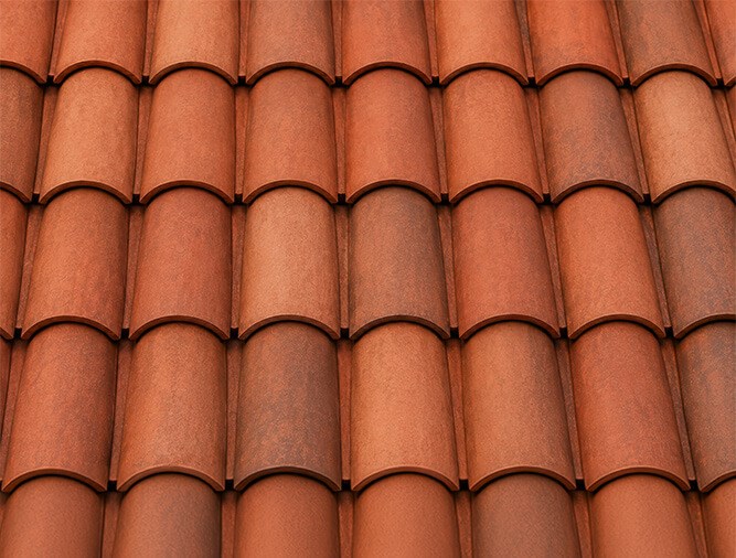 clay tile roofing installation