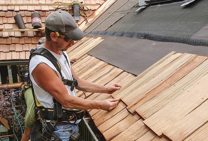 cedar shake roof replacement