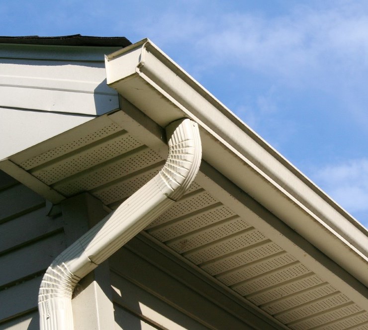 New gutters installation in Indianapolis