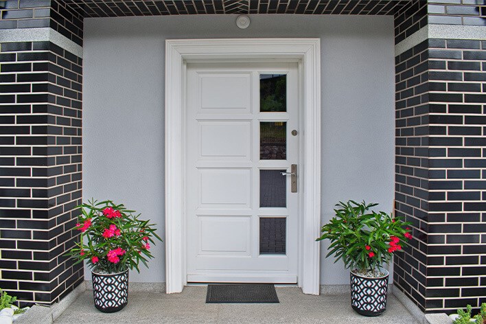 exterior entry door replacement in fishers in